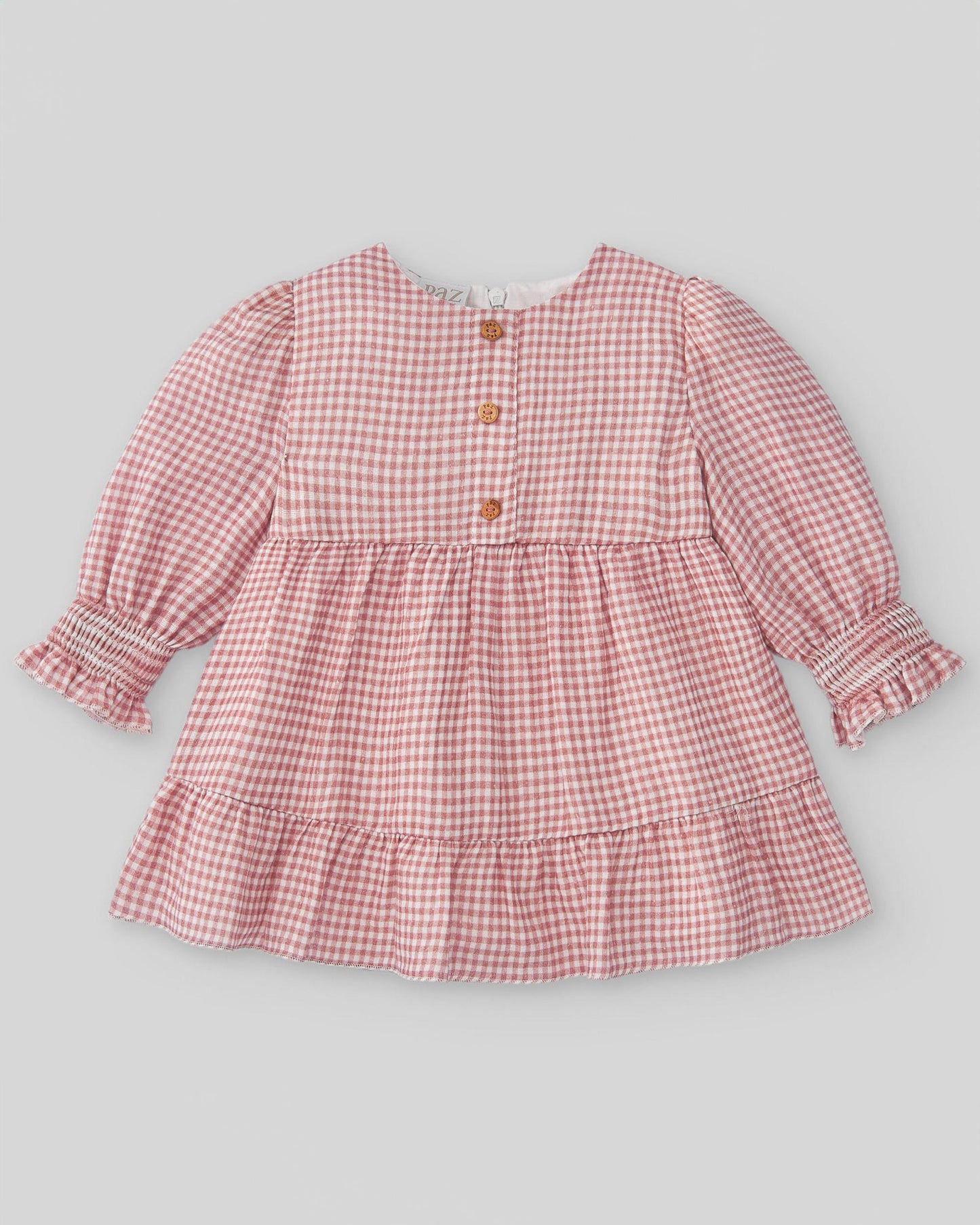 "CANDIL" CHECKED DRESS