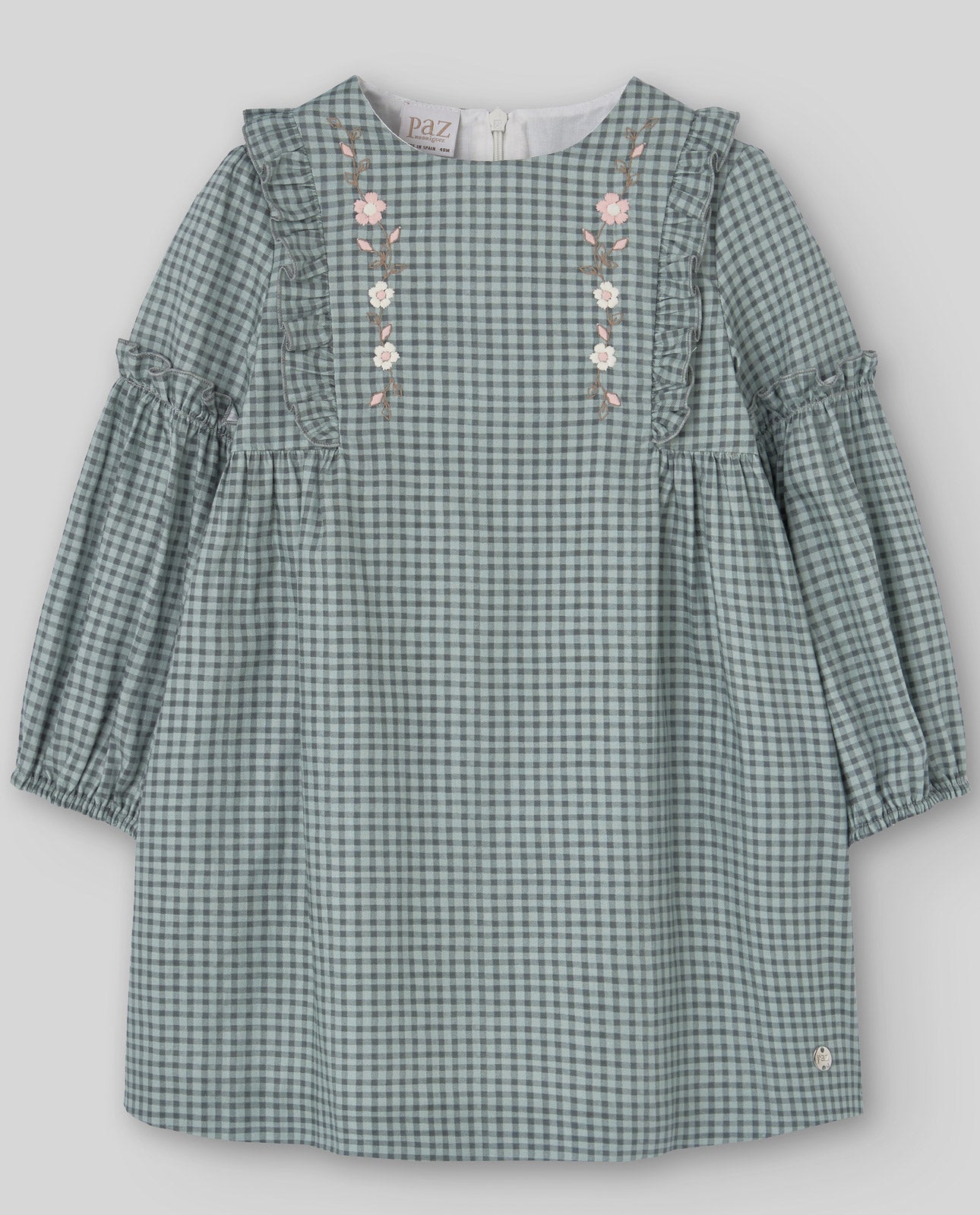 CHILDREN'S CHECKED DRESS "WONDERS"