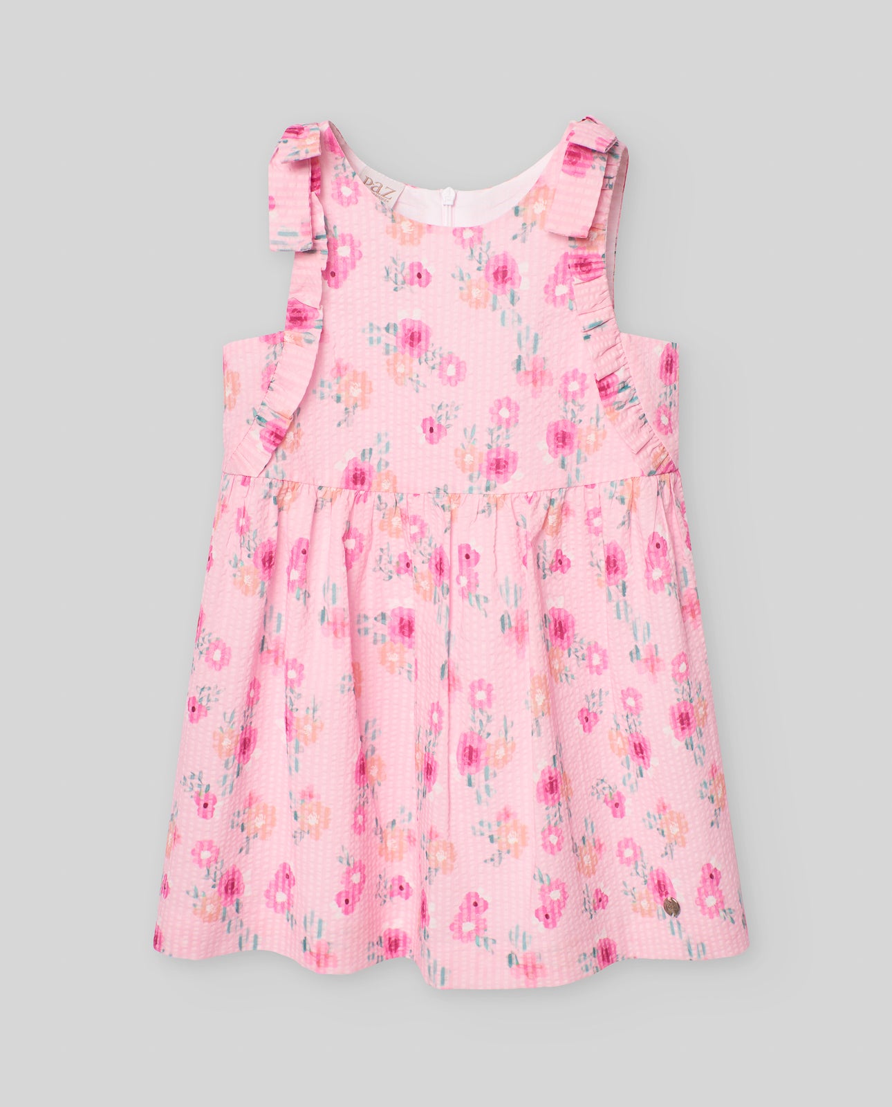"FLOR" FLOWER PRINTED CHILDREN'S DRESS