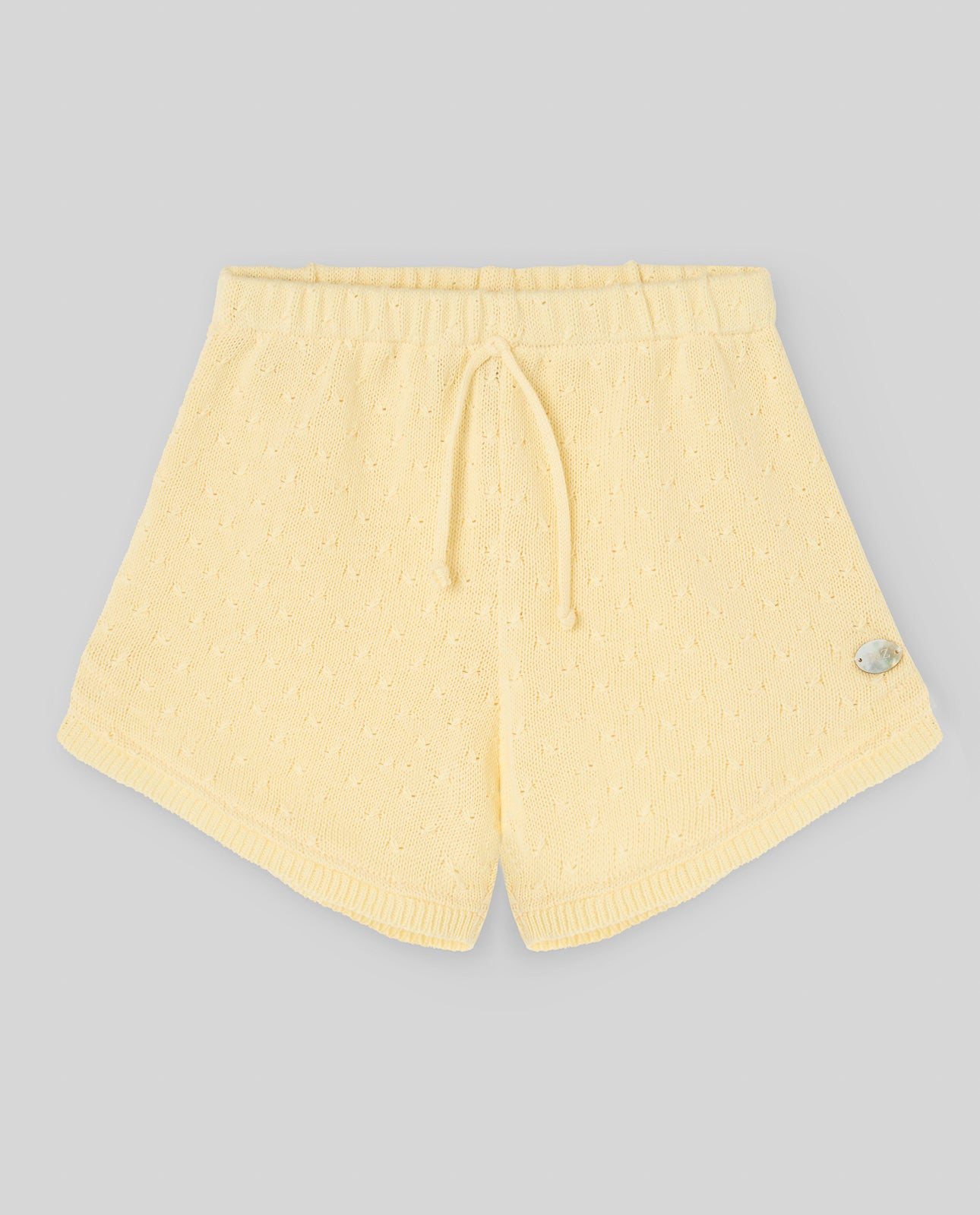 KINDER STRICK-T-SHIRT+SHORTS