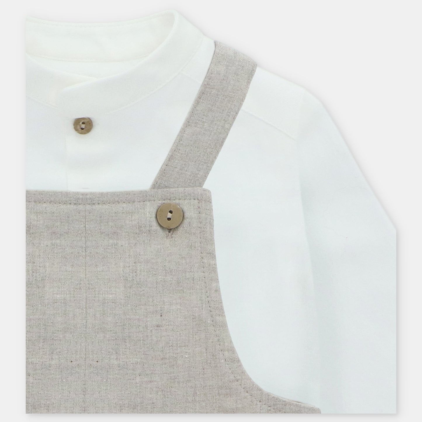 CONJUNTO CAMISA PETO TELA NIÑO NEWPORT