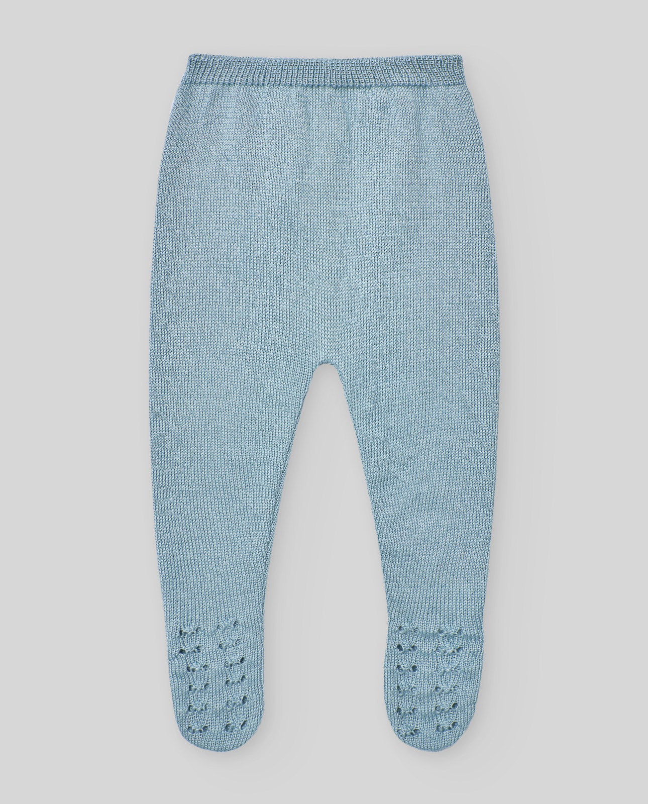 MÄDCHENSET MIT BESTICKTEM KRAGEN "SERAN"