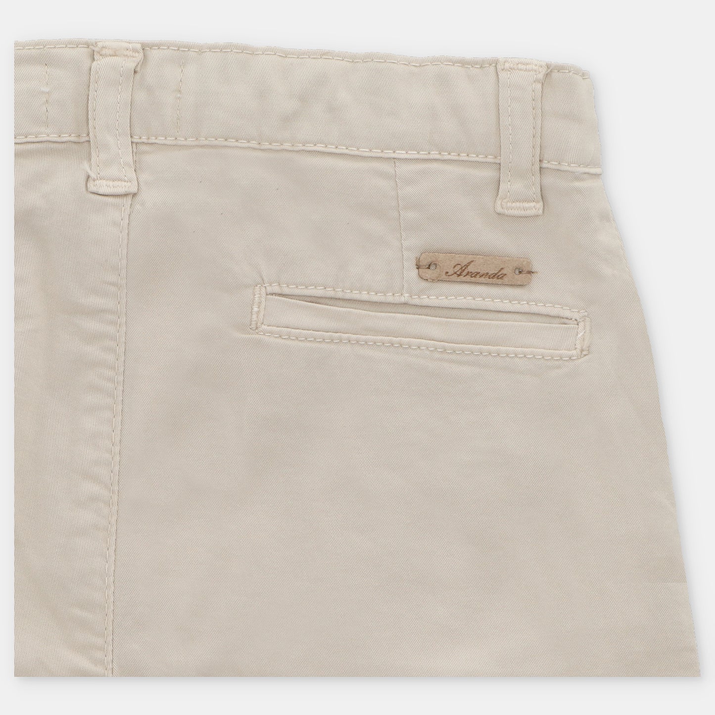 LANGE TWILL-CAPRIHOSE FÜR JUNGEN