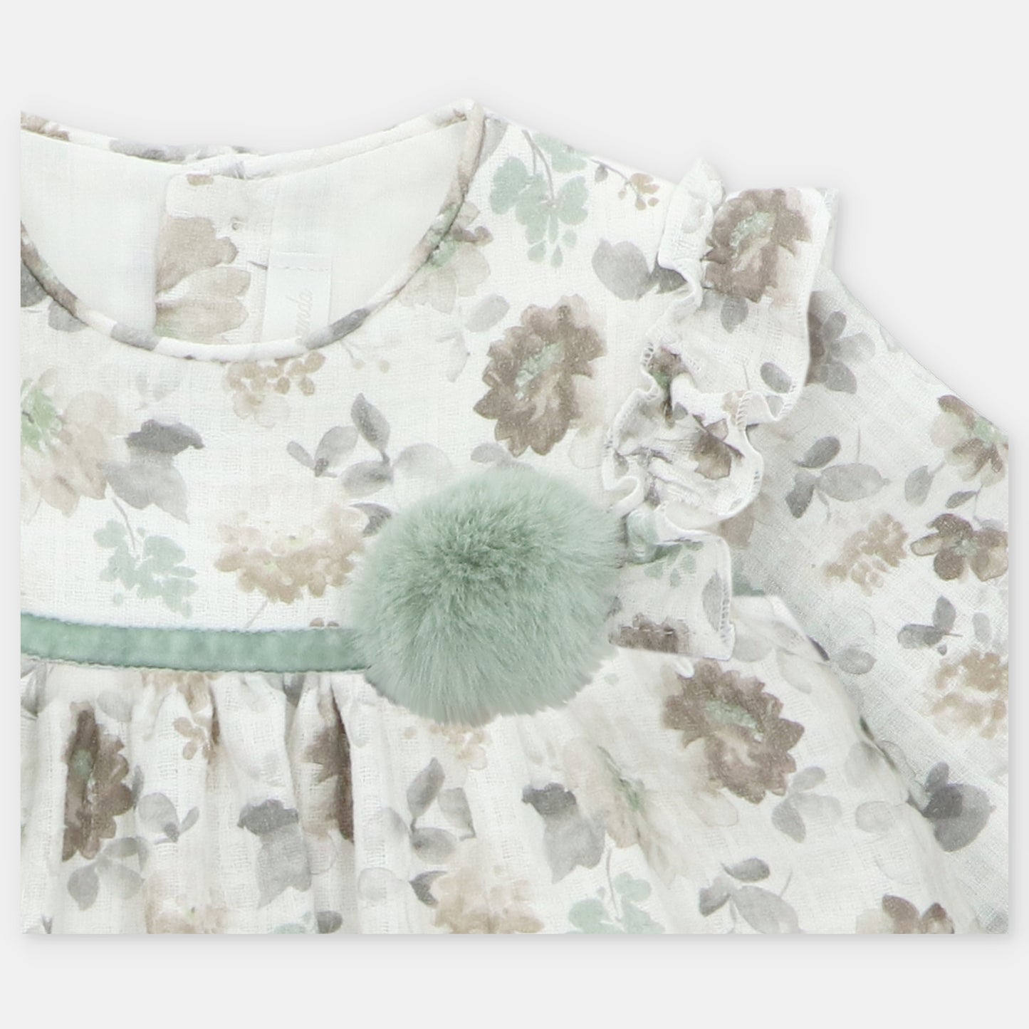 YORK GIRL'S FABRIC DRESS AND PANTIES SET