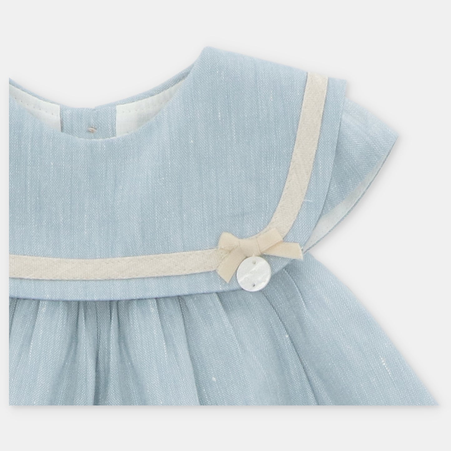 VESTIDO+BRAGA TELA NIÑA CAPRI