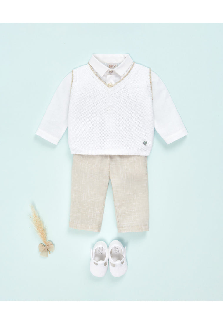 STRICKWESTE "LEINEN"