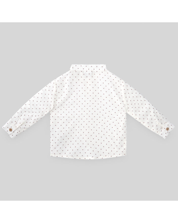 KINDERHEMD MIT MANGO-KRAGEN