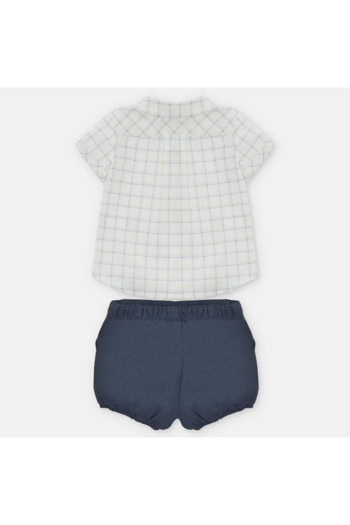 AREZZ JUNGEN STOFFBLUSE+HOSEN SET