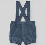 CHILDREN'S SHORT MICROPANE PANTS WITH BRACES "BOHEMIA"