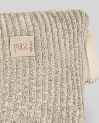 NECESER DE  PANA CON CREMALLERA "POPEA"