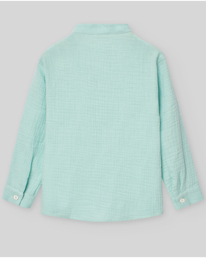 KINDER M/L SHIRT MIT MANGO-KRAGEN "CLAVEL"