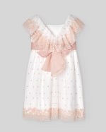 BESTICKTES TÜLLKLEID