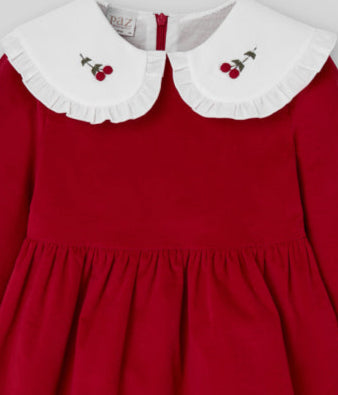 VESTIDO VELVETON CUELLO