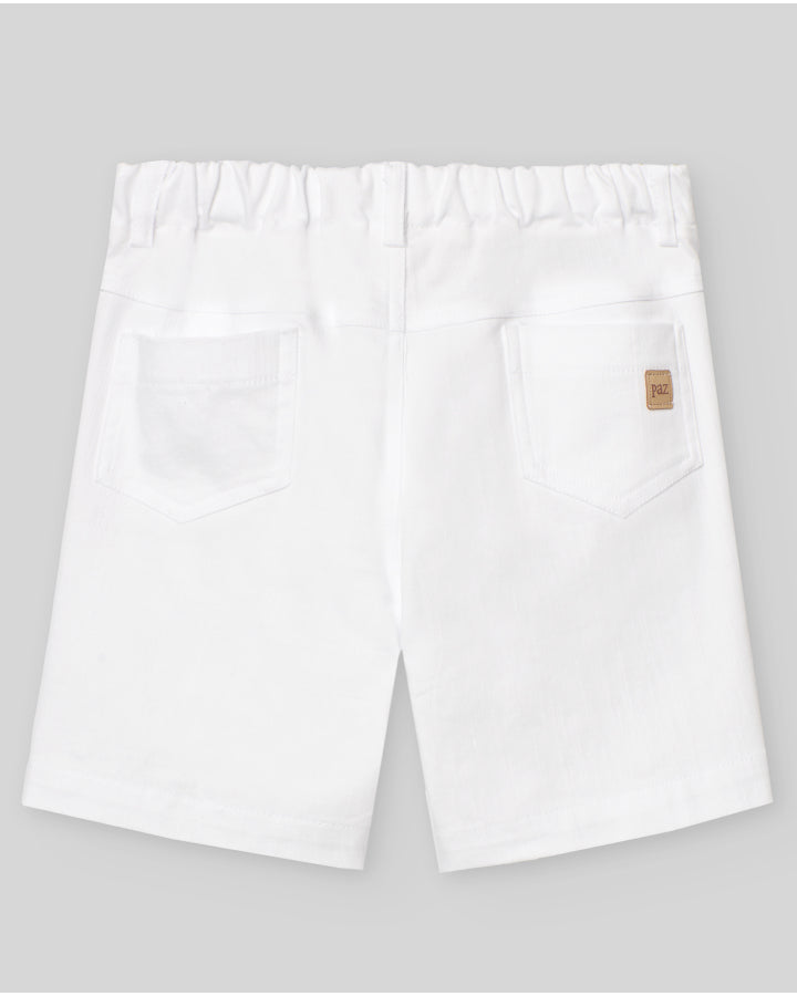 "ESSENTIAL" SHORT CANVAS PANTS