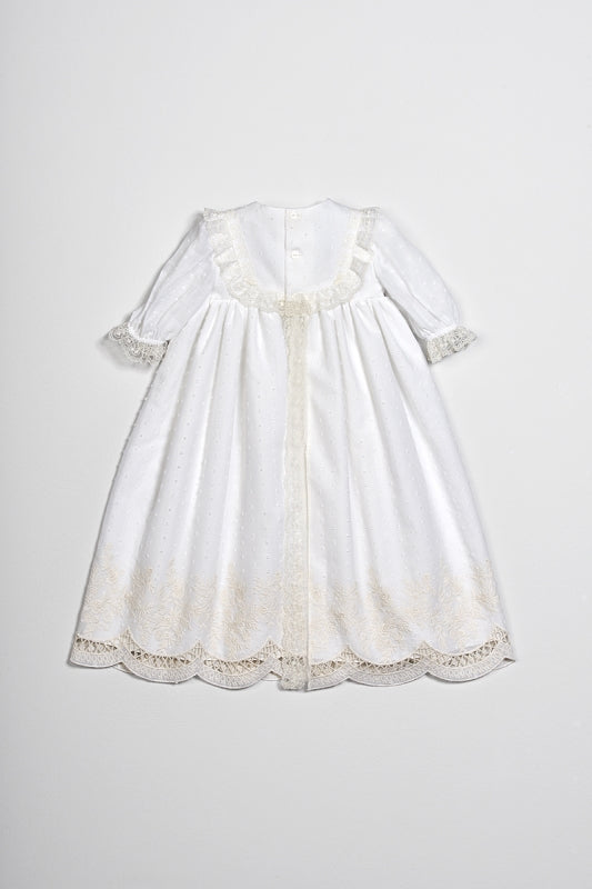 Faldon Largo Con Capota Y Cubrepañal