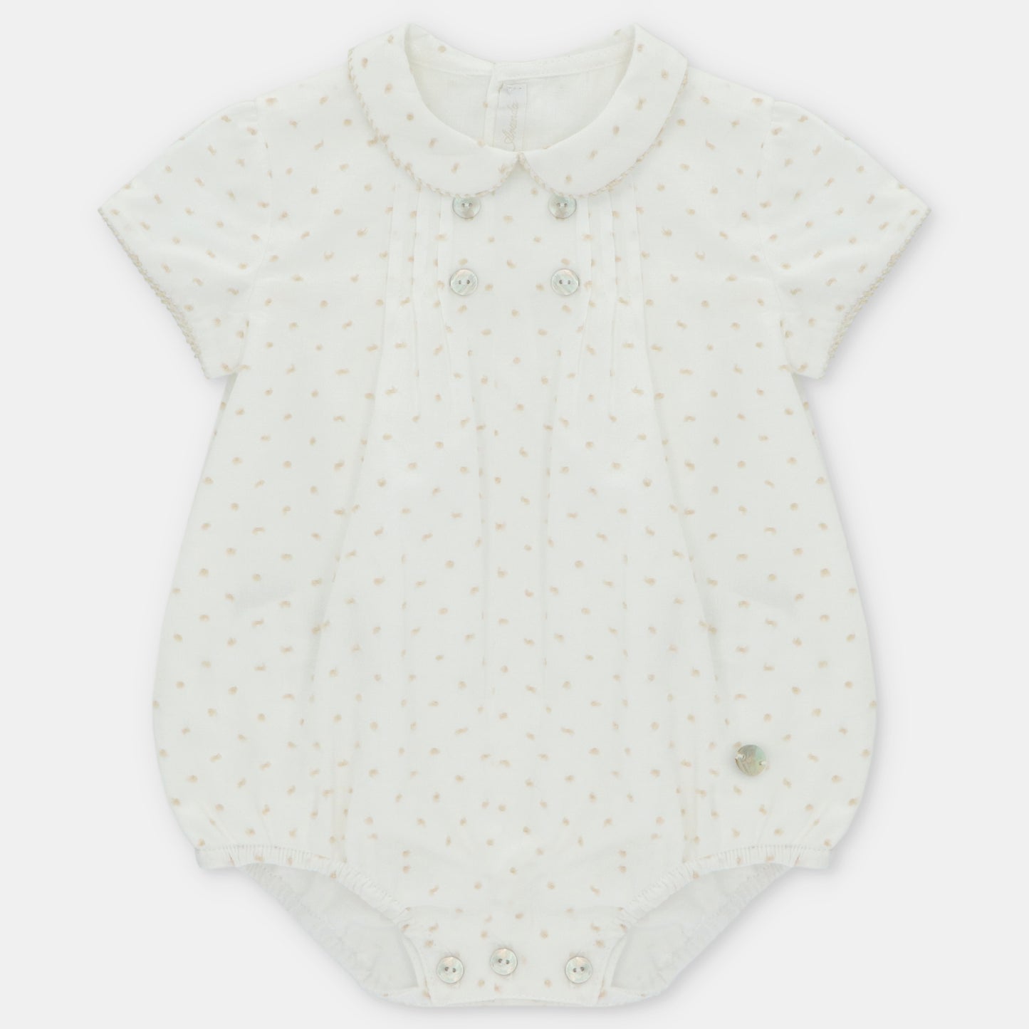 VOLTERR CHILDREN'S PLUMETI FABRIC ROMPER