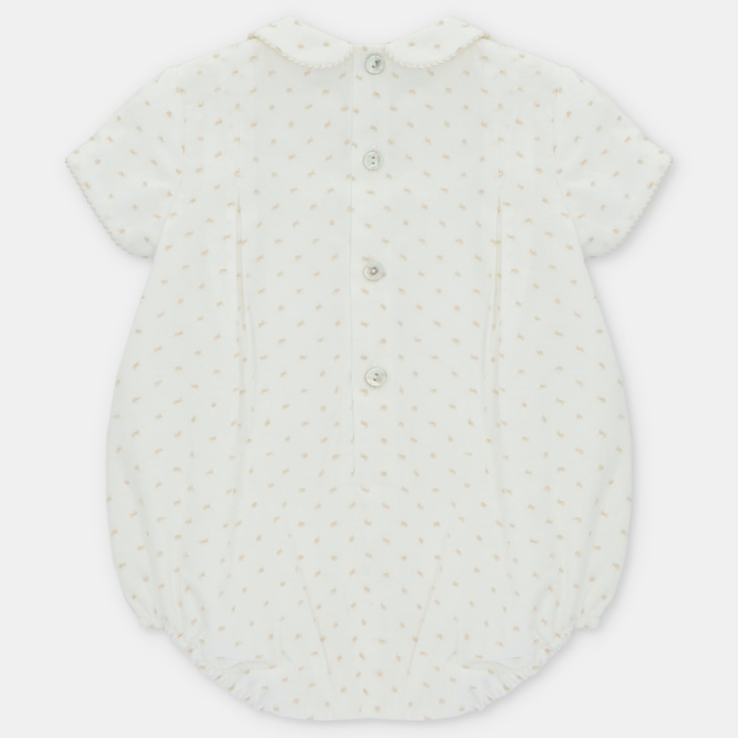 VOLTERR CHILDREN'S PLUMETI FABRIC ROMPER