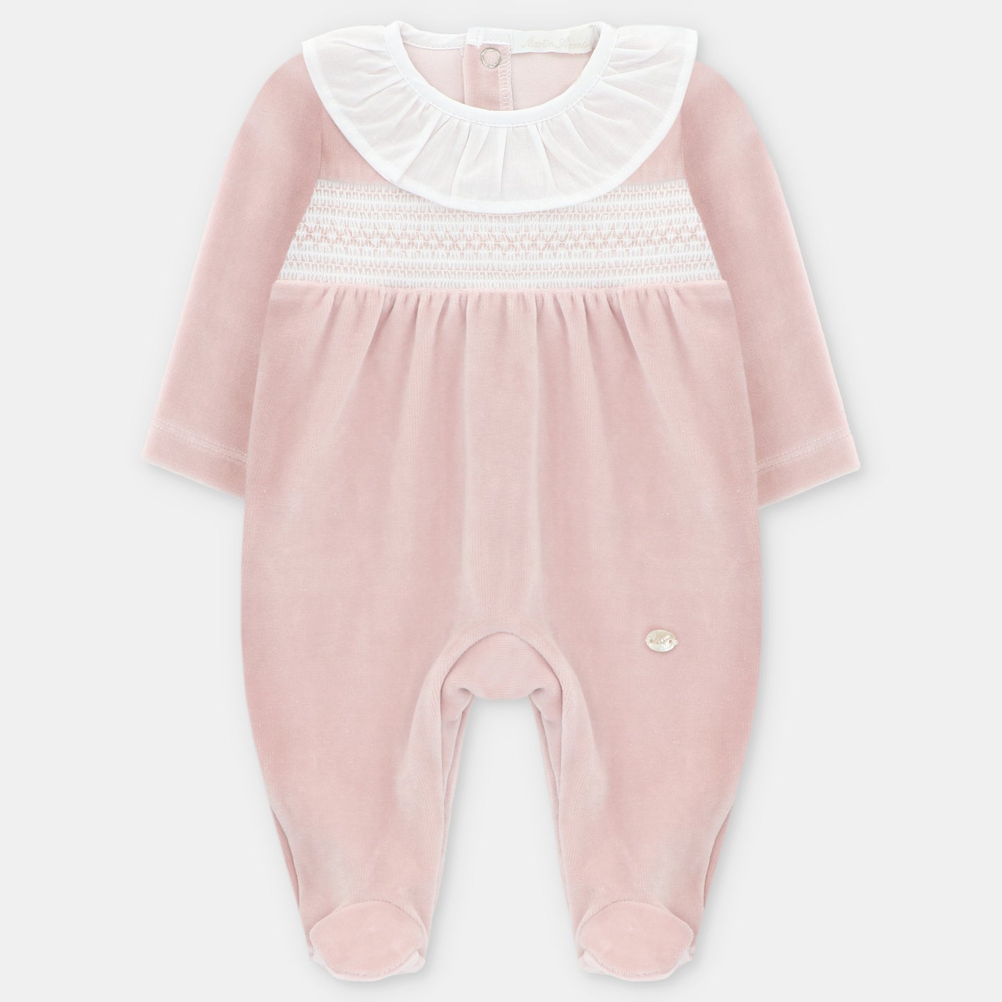 PELELE LARGO TERCIOPELO SMOCK NIÑA