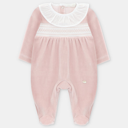 PELELE LARGO TERCIOPELO SMOCK NIÑA