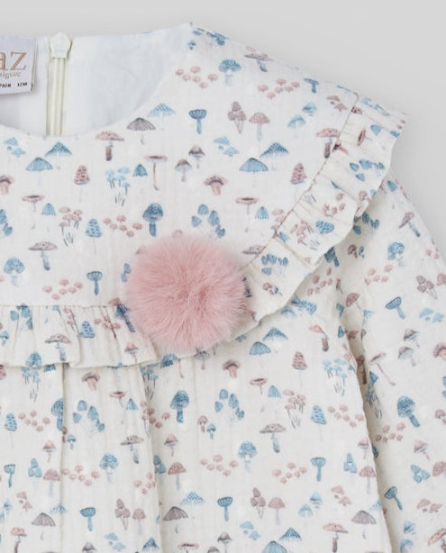 VESTIDO ESTAMPADO "SETITAS"