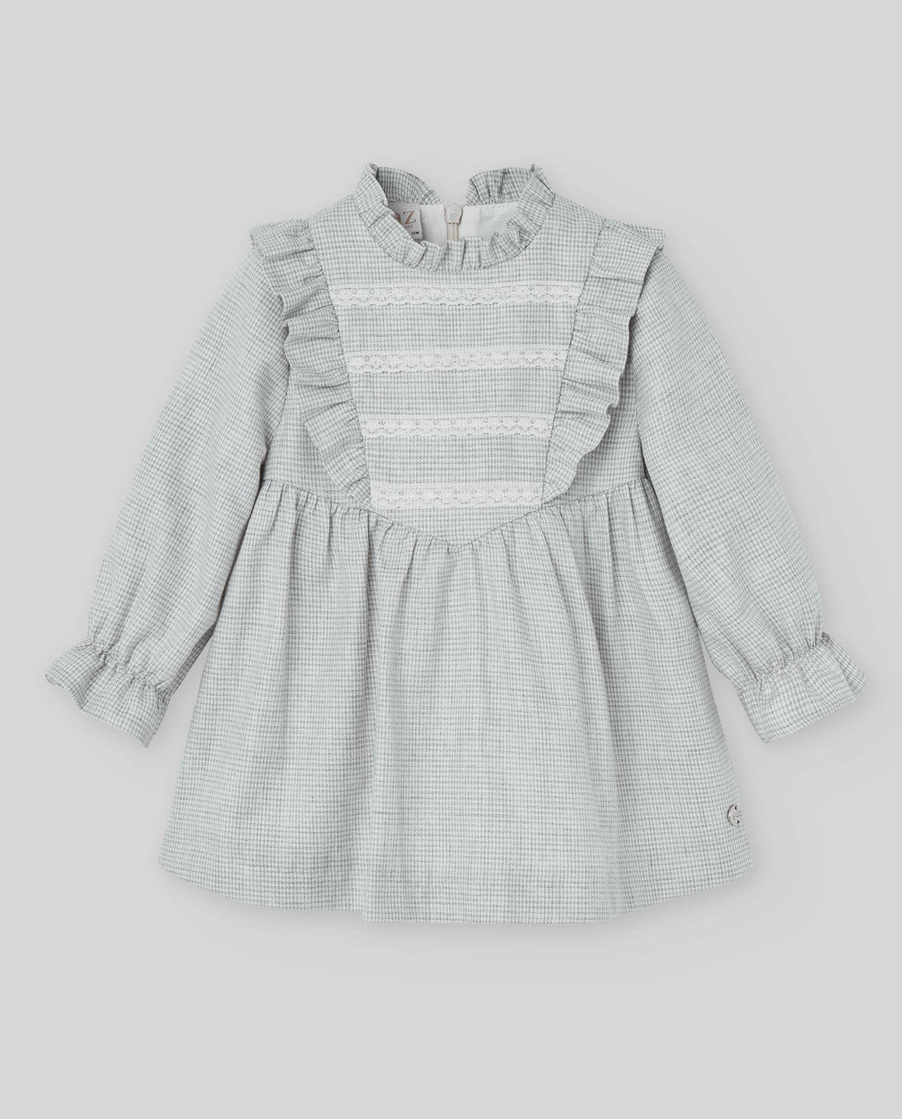 VESTIDO TELA PATA GALLO "CAMINO"