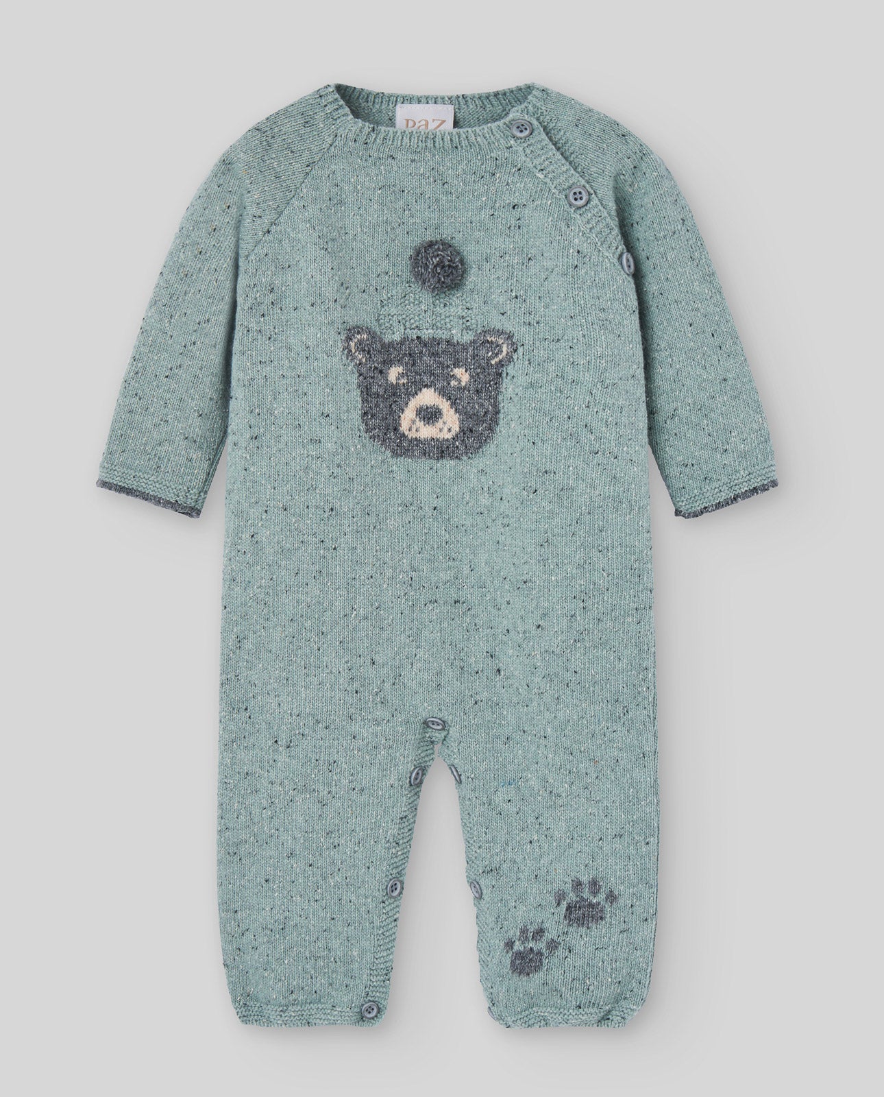 PELELE PIE JAQUARD OSO "BARNEY"