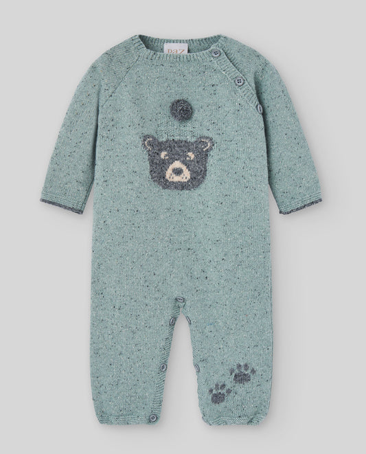 PELELE PIE JAQUARD OSO "BARNEY"