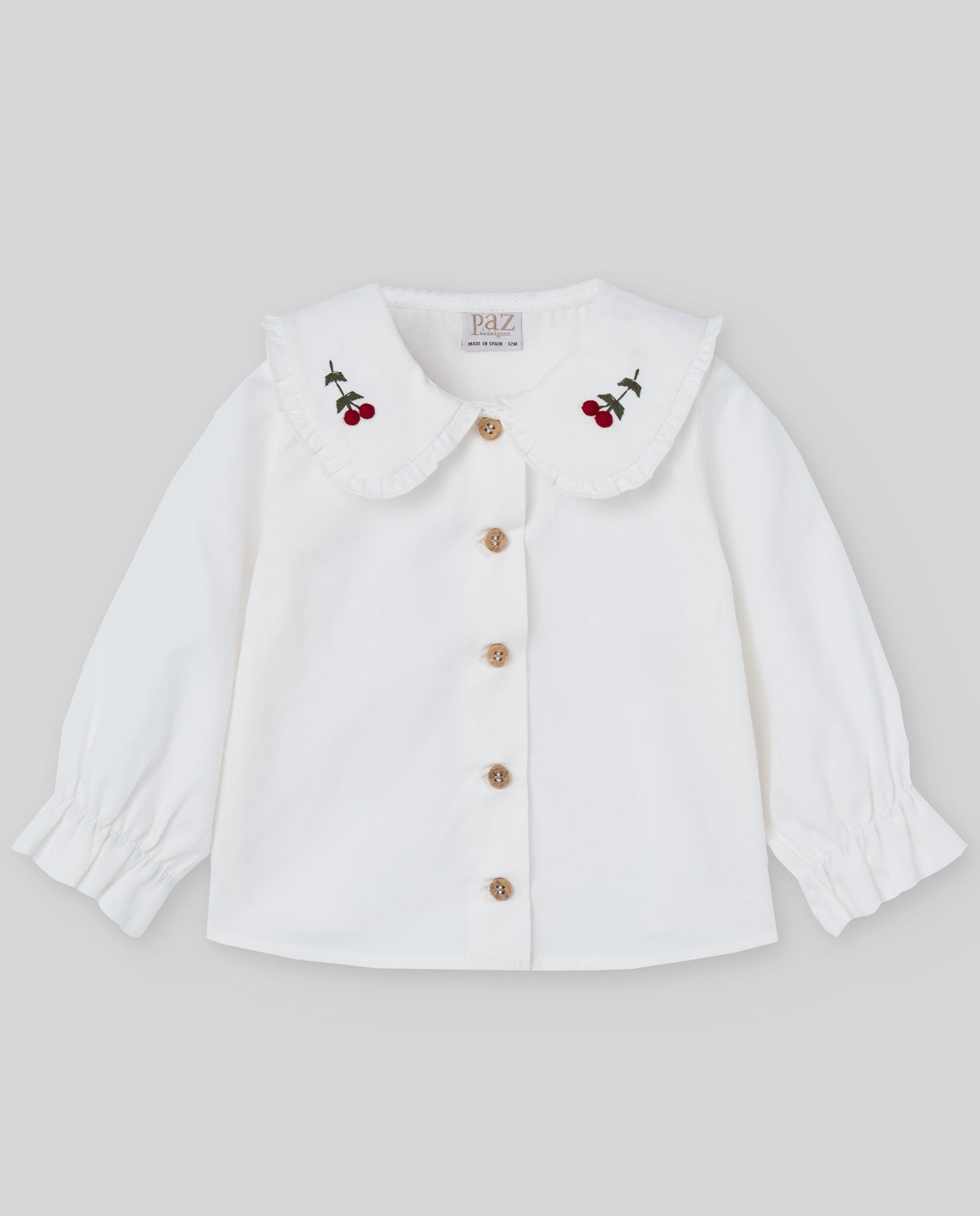 GIRLS' OUTFIT SET: BLOUSE AND ROMPER "HOLLY"