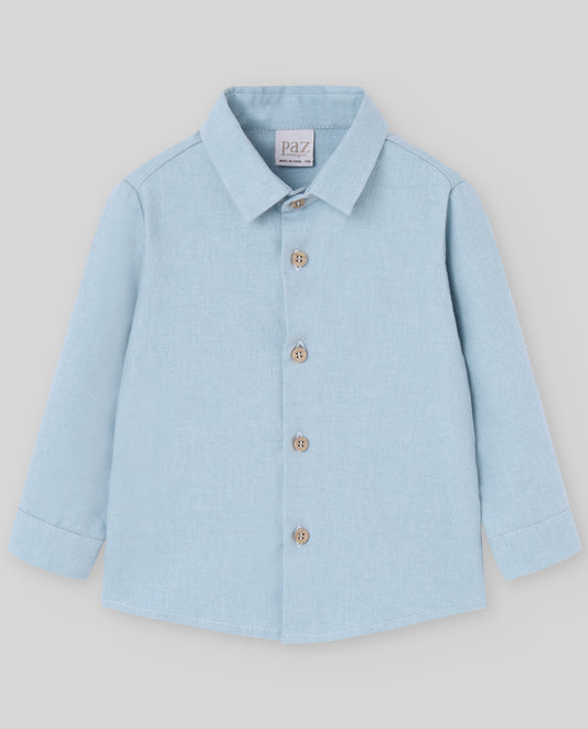 CAMISA TELA LISA BEBE INFANTIL "QUINTA"