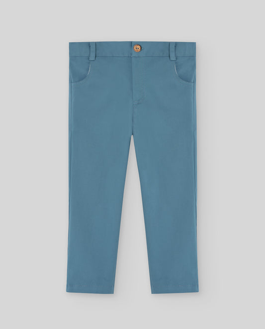 "ESSENTIAL" BOYS' LONG TWILL PANTS