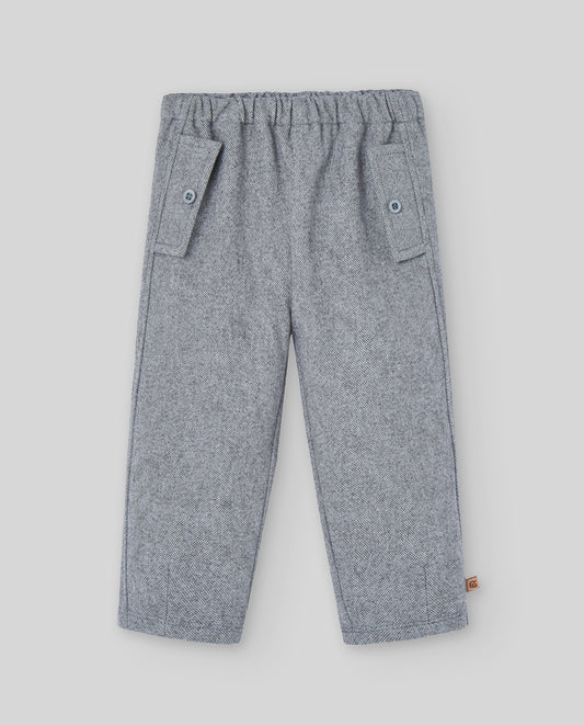 PANTALON LARGO "NOGAL"