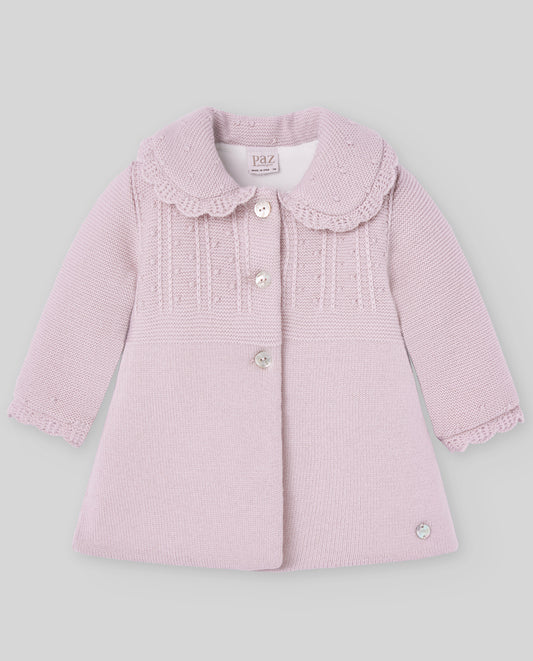 ABRIGO DE PUNTO  "ERIZOS"