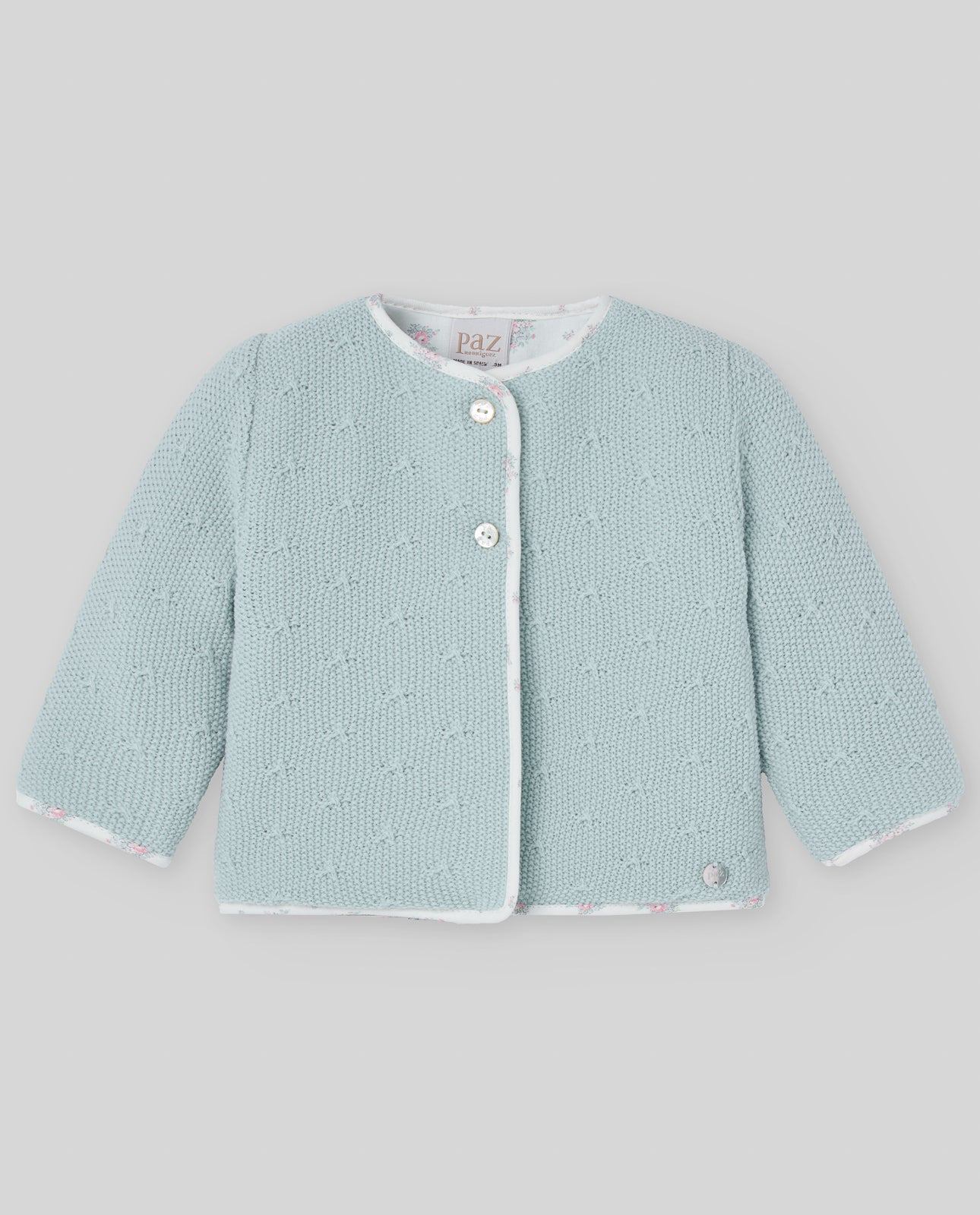 CHAQUETON COMBINADO NIÑA "SEMILLA"