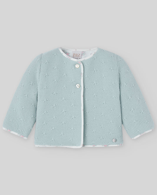 CHAQUETON COMBINADO NIÑA "SEMILLA"