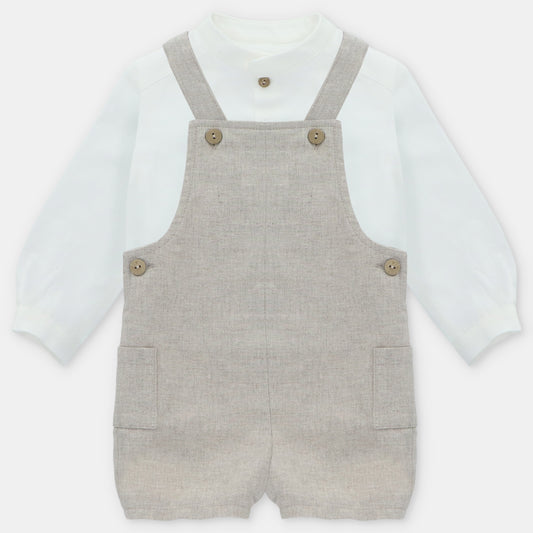 CONJUNTO CAMISA PETO TELA NIÑO NEWPORT