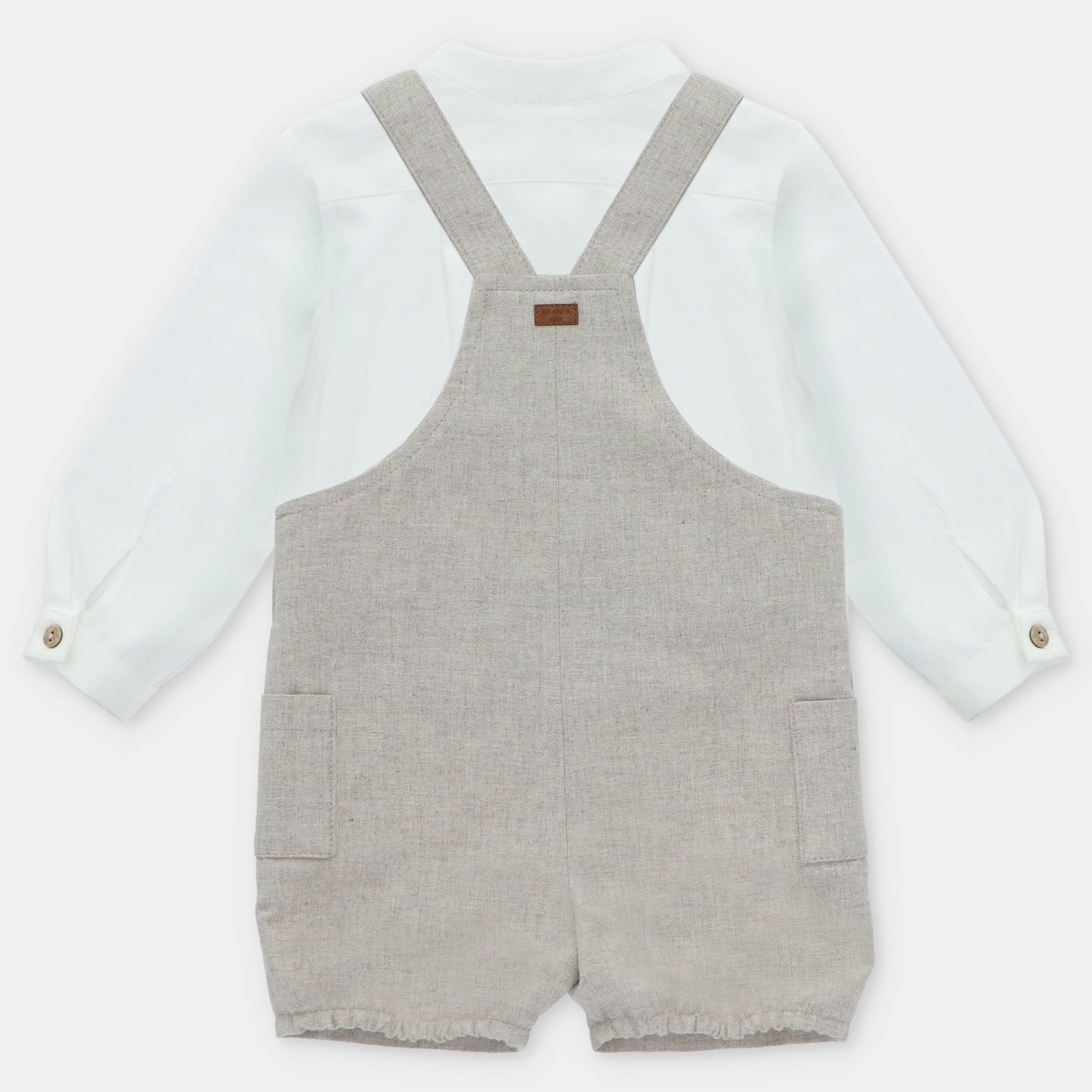CONJUNTO CAMISA PETO TELA NIÑO NEWPORT