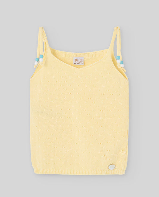 CHILDREN'S KNITTED T-SHIRT+SHORTS