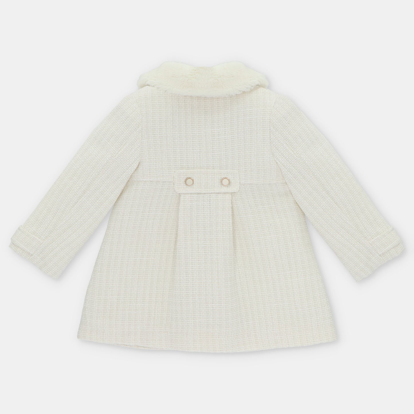 GIRL'S DERBY FABRIC COAT