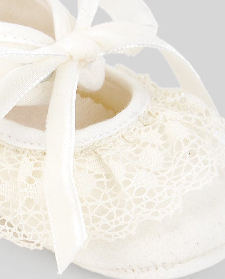 BADANA CON ENCAJE Y CORDONES "PAZ"