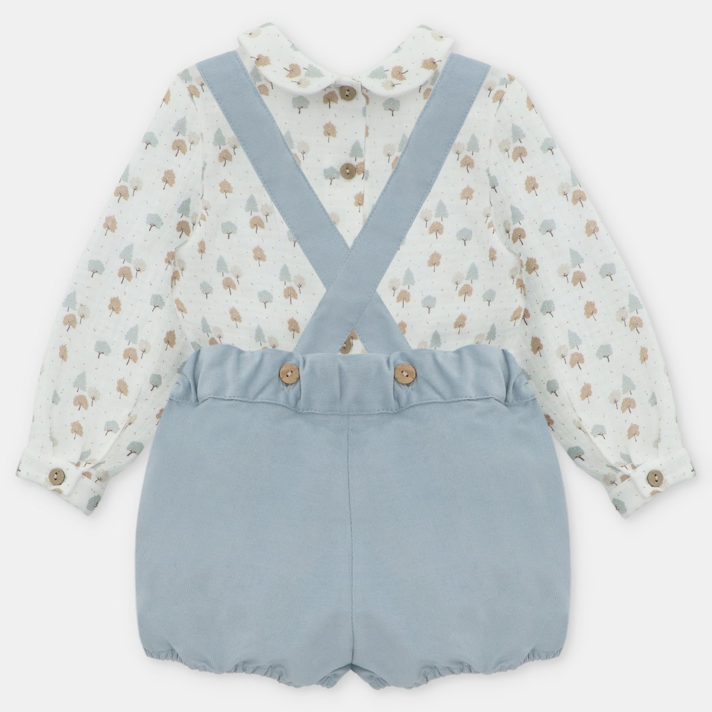 CONJUNTO CAMISA BOMBACHO TELA NIÑO SHEFFIELD