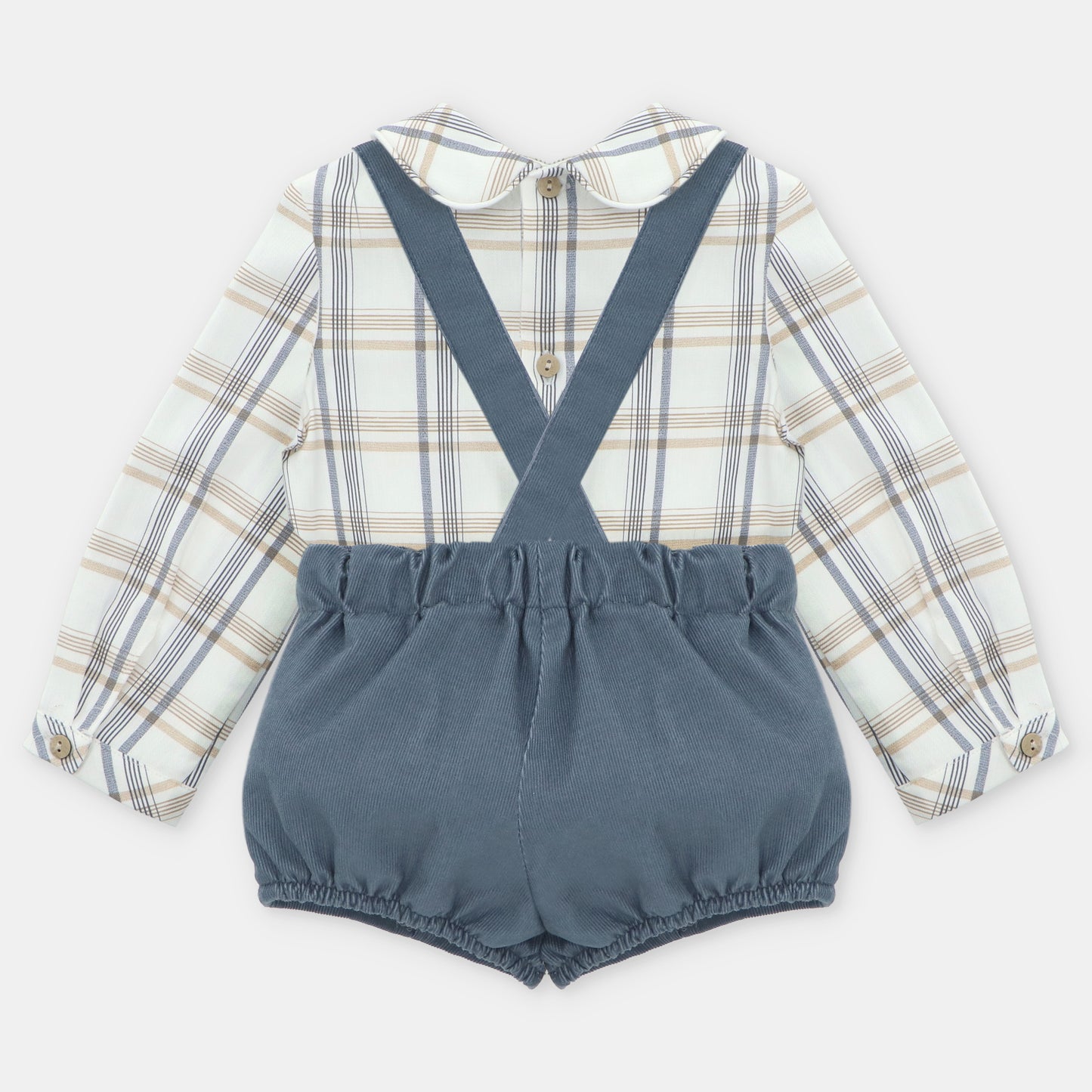 CONJUNTO CAMISA BOMBACHO TELA NIÑO LEICESTER