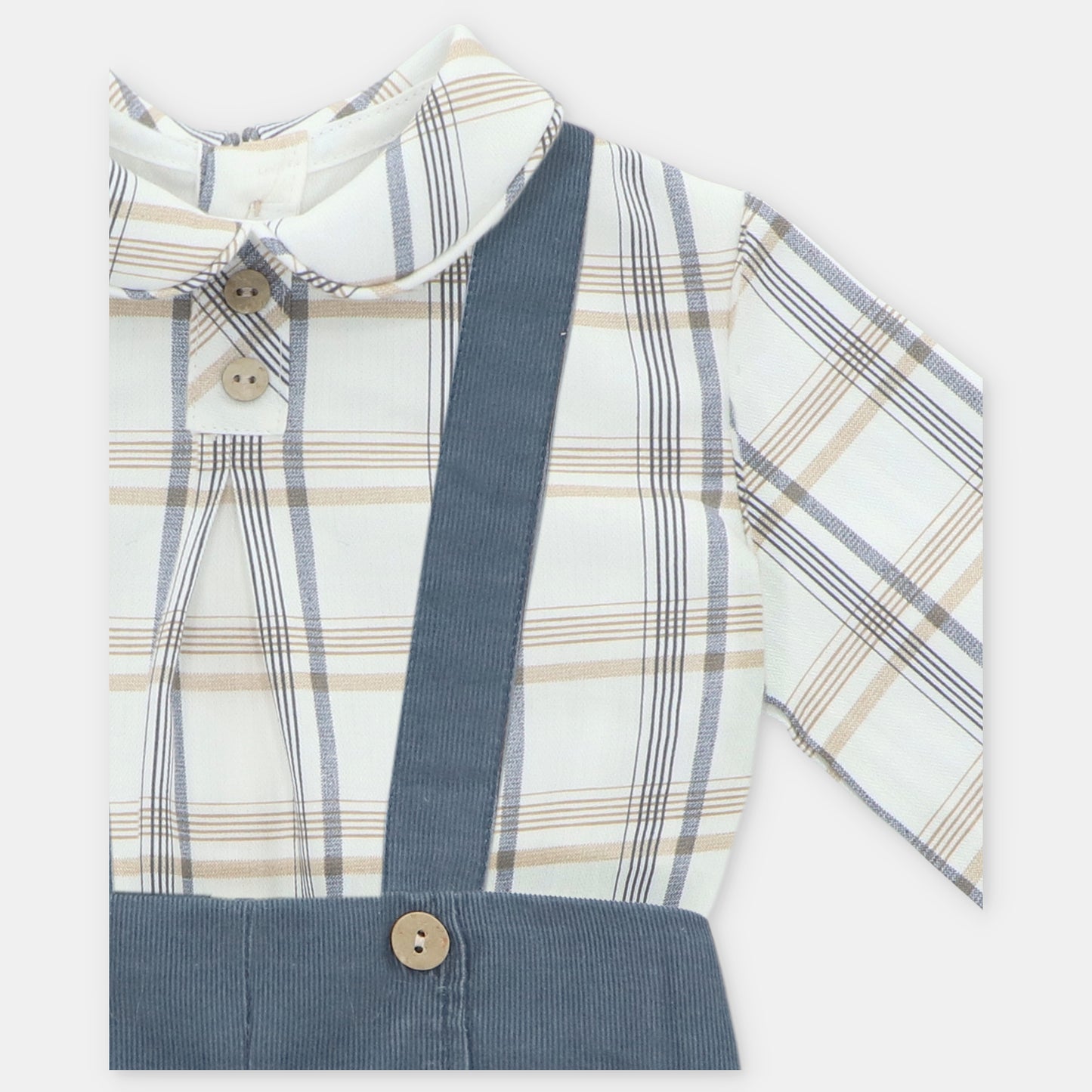 CONJUNTO CAMISA BOMBACHO TELA NIÑO LEICESTER