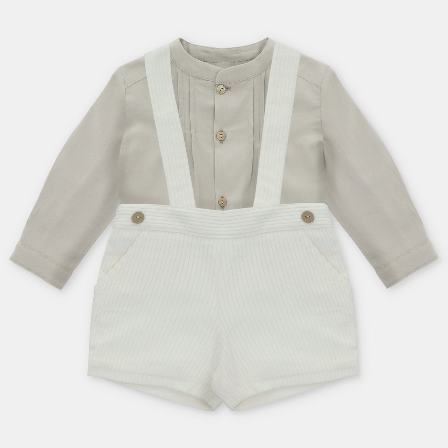 CONJUNTO CAMISA BOMBACHO TELA NIÑO SHERWOOD