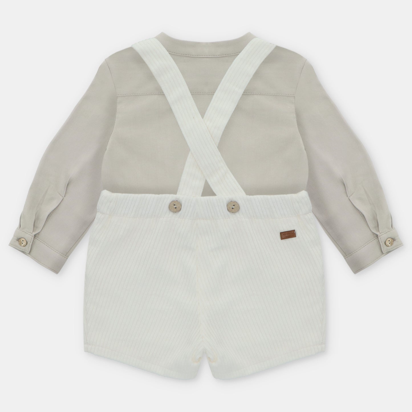 CONJUNTO CAMISA BOMBACHO TELA NIÑO SHERWOOD