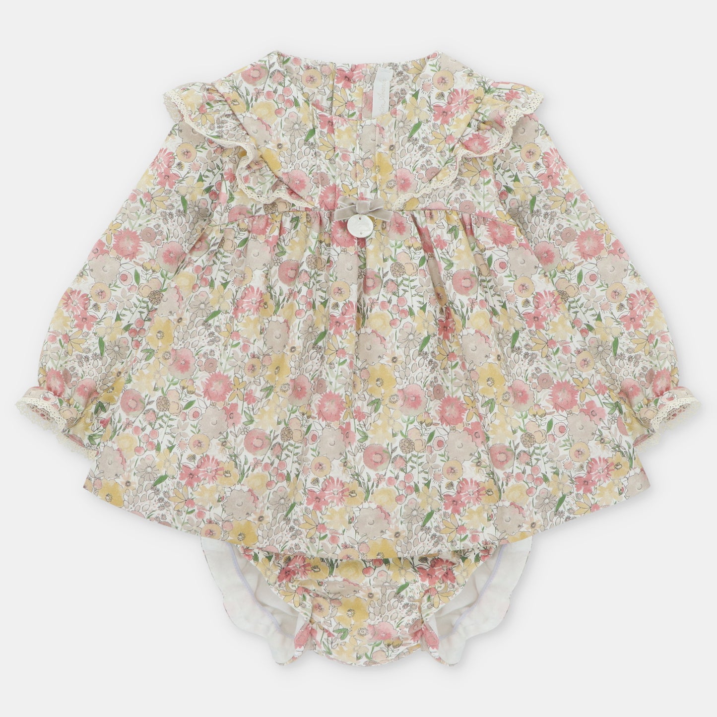 CONJUNTO VESTIDO BRAGA TELA NIÑA SHERWOOD