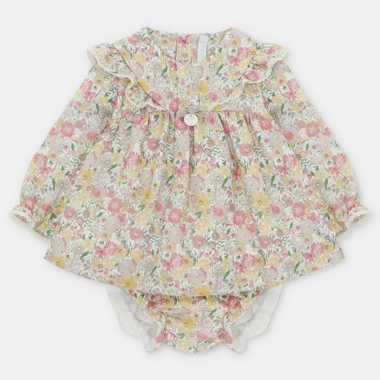 CONJUNTO VESTIDO BRAGA TELA NIÑA SHERWOOD