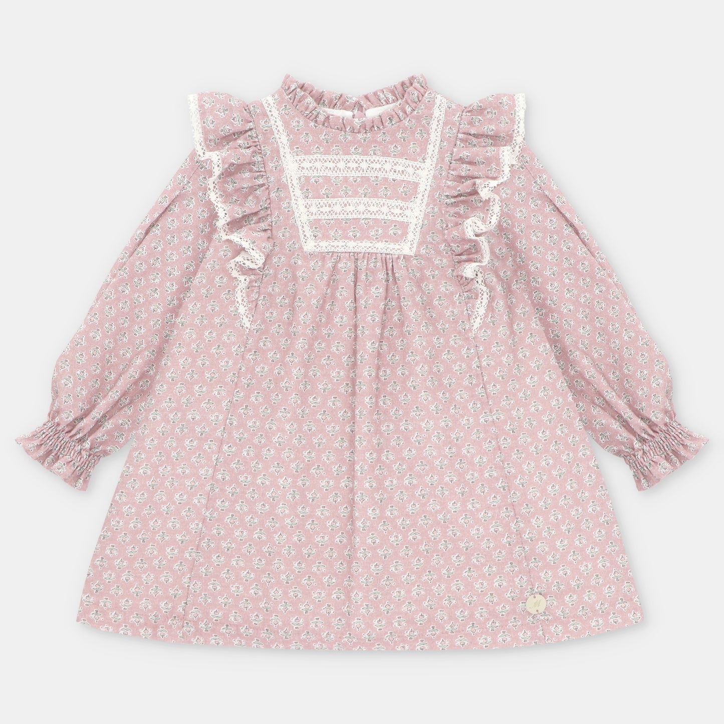 VESTIDO TELA ESTAMPADO CORBATERO CARDIFF