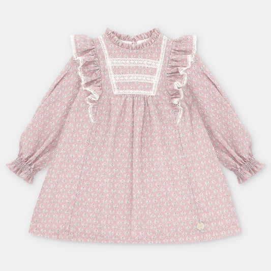 VESTIDO TELA ESTAMPADO CORBATERO CARDIFF