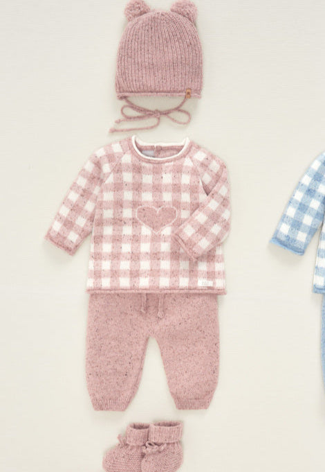 CONJUNTO NIÑA PUNTO PANTALON Y JERSEY "DEVA"