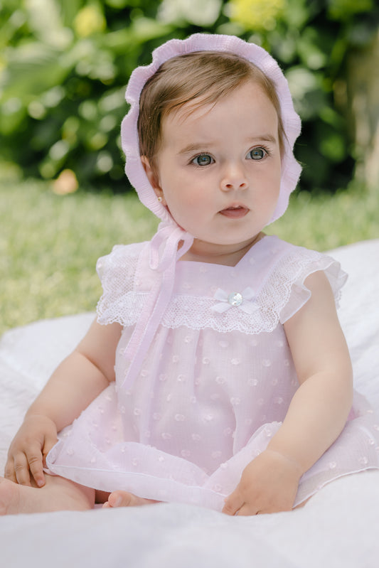 PLUMETY ORGANZA DRESS "LINDA"